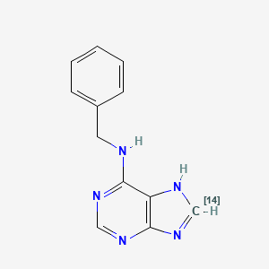 6-Benzylaminopurine-8-14C