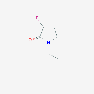 3-Fluoro-1-propylpyrrolidin-2-one