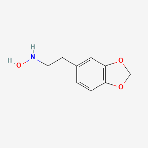 N-[2-(1,3-benzodioxol-5-yl)ethyl]hydroxylamine