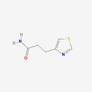 3-(Thiazol-4-yl)propanamide