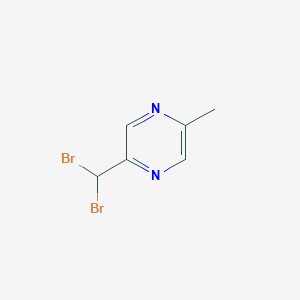 2-(Dibromomethyl)-5-methylpyrazine