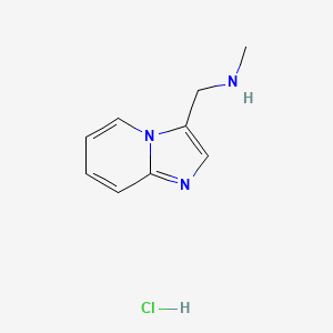 1-(Imidazo[1,2-a]pyridin-3-yl)-N-methylmethanaminehydrochloride