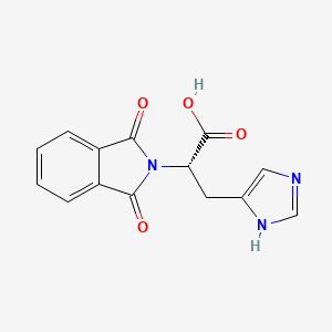 (S)-2-(1,3-Dioxoisoindolin-2-yl)-3-(1H-imidazol-4-yl)propanoicacid