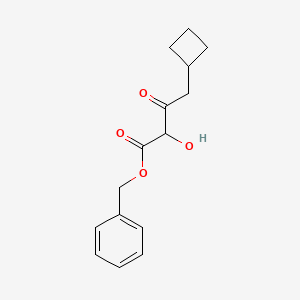 Benzyl4-cyclobutyl-2-hydroxy-3-oxobutanoate