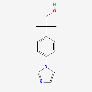 2-(4-(1H-Imidazol-1-yl)phenyl)-2-methylpropan-1-ol