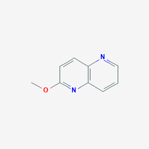 molecular formula C9H8N2O B13115056 2-Methoxy-1,5-naphthyridine 