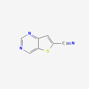 Thieno[3,2-d]pyrimidine-6-carbonitrile