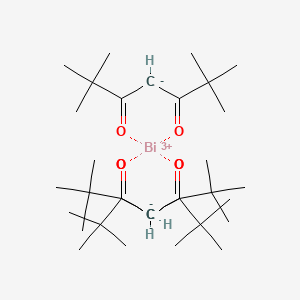 molecular formula C33H57BiO6 B13115107 Bismuth tris(dipivaloylmethanate) 