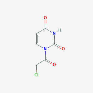 1-(2-Chloroacetyl)pyrimidine-2,4(1H,3H)-dione