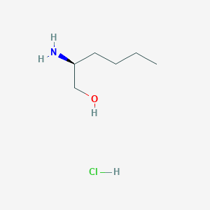 molecular formula C6H16ClNO B13115215 (S)-2-Aminohexan-1-olhydrochloride 