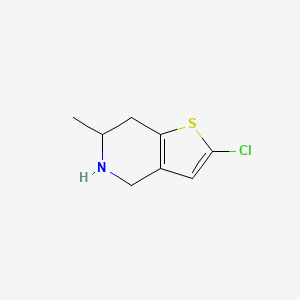 2-Chloro-6-methyl-4,5,6,7-tetrahydrothieno[3,2-c]pyridine