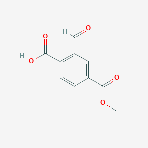 2-Formyl-4-(methoxycarbonyl)benzoicacid