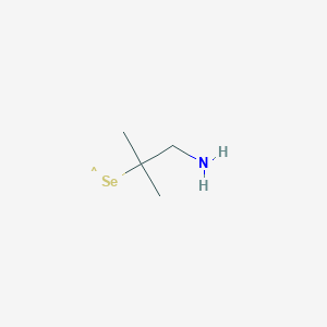 1-Amino-2-methylpropane-2-selenol