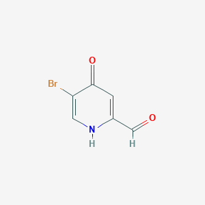 5-Bromo-4-hydroxypicolinaldehyde