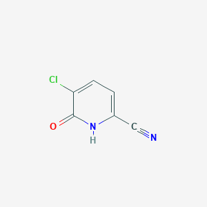 5-Chloro-6-oxo-1,6-dihydropyridine-2-carbonitrile