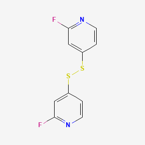 1,2-Bis(2-fluoropyridin-4-yl)disulfane