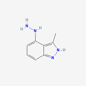 4-Hydrazinyl-3-methyl-1H-indazole