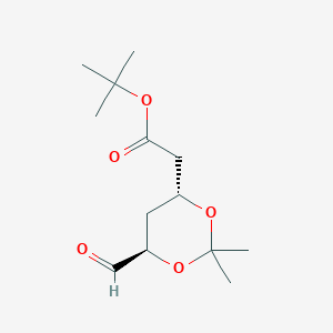 tert-Butyl 2-(rel-(4R,6R)-6-formyl-2,2-dimethyl-1,3-dioxan-4-yl)acetate