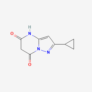 2-Cyclopropylpyrazolo[1,5-a]pyrimidine-5,7(4H,6H)-dione