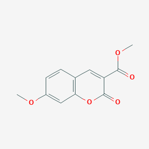 molecular formula C12H10O5 B13115445 methyl 7-methoxy-2-oxo-2H-chromene-3-carboxylate 