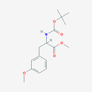 Methyl 2-((tert-butoxycarbonyl)amino)-3-(3-methoxyphenyl)propanoate