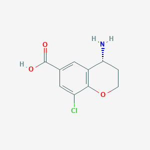 (R)-4-amino-8-chlorochromane-6-carboxylicacidhydrochloride