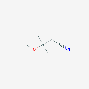 3-Methoxy-3-methylbutanenitrile