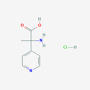 2-Amino-2-(pyridin-4-yl)propanoicacidhydrochloride