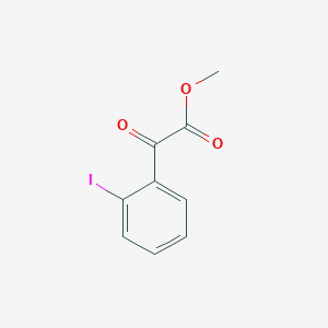 Methyl 2-iodo-I+/--oxobenzeneacetate