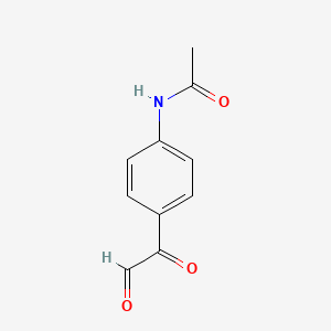 N-(4-(2-Oxoacetyl)phenyl)acetamide