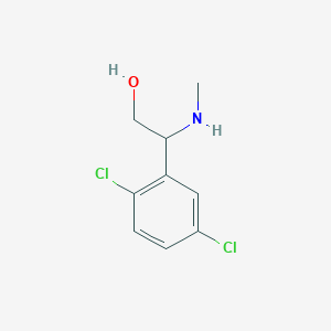 2-(2,5-Dichlorophenyl)-2-(methylamino)ethan-1-ol