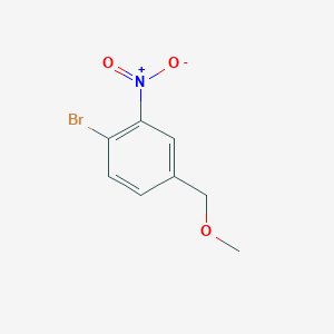 1-Bromo-4-(methoxymethyl)-2-nitrobenzene