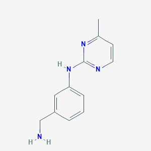 N-(3-(Aminomethyl)phenyl)-4-methylpyrimidin-2-amine