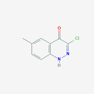 3-Chloro-6-methylcinnolin-4-ol