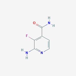 2-Amino-3-fluoroisonicotinamide