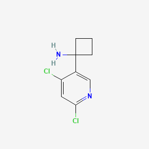 1-(4,6-Dichloropyridin-3-yl)cyclobutanamine