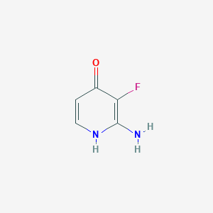 2-Amino-3-fluoro-4-hydroxypyridine