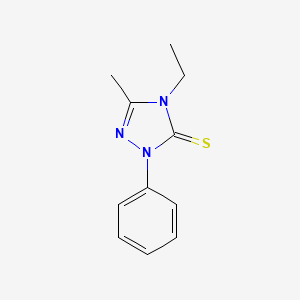 4-Ethyl-3-methyl-1-phenyl-1H-1,2,4-triazole-5(4H)-thione