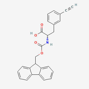 (S)-2-((((9H-Fluoren-9-yl)methoxy)carbonyl)amino)-3-(3-ethynylphenyl)propanoic acid