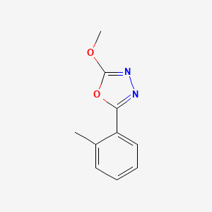 2-Methoxy-5-(o-tolyl)-1,3,4-oxadiazole