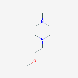 molecular formula C8H18N2O B13116200 1-(2-Methoxyethyl)-4-methylpiperazine 