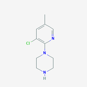 1-(3-Chloro-5-methylpyridin-2-yl)piperazine