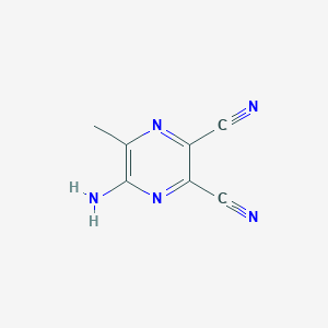 5-Amino-6-methylpyrazine-2,3-dicarbonitrile