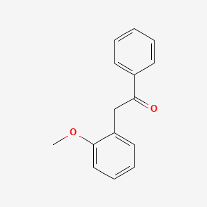 molecular formula C15H14O2 B1311627 2-(2-甲氧基苯基)苯乙酮 CAS No. 27356-33-8