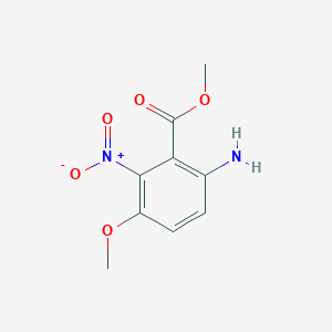 Methyl6-amino-3-methoxy-2-nitrobenzoate