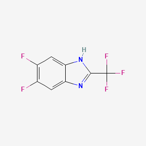 5,6-Difluoro-2-(trifluoromethyl)-1H-benzimidazole