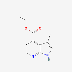 Ethyl3-methyl-1H-pyrrolo[2,3-b]pyridine-4-carboxylate