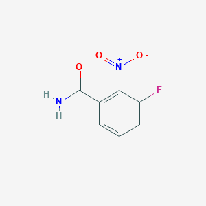 3-Fluoro-2-nitrobenzamide