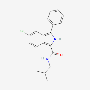 5-Chloro-N-(2-methylpropyl)-3-phenyl-2H-isoindole-1-carboxamide