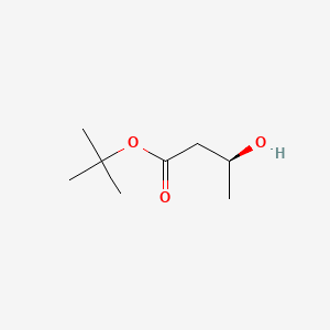 molecular formula C8H16O3 B1311638 (S)-叔丁基-3-羟基丁酸酯 CAS No. 82578-45-8